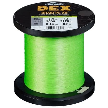 Linha trançada DEX X8 17.5 Lbs 3000 m