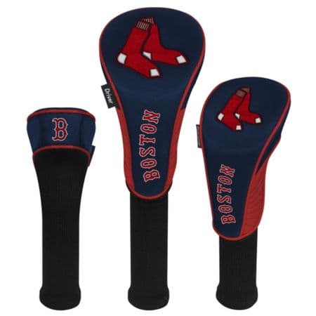 Headcover Boston Red Sox Conjunto 3 pçs