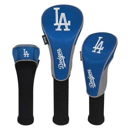 Headcover Los Angeles Dodgers Conjunto 3 pçs