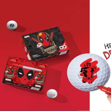 Bolas Marvel Deadpool Vista3 12 Unid